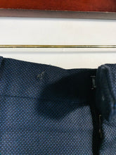 Load image into Gallery viewer, Hackett Men's Check Gingham Smart Trousers | 36R | Blue
