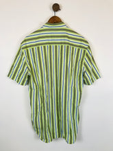 Load image into Gallery viewer, Dolce & Gabbana Men's Striped Short Sleeve Button-Up Shirt | 43 | Green