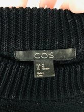 Load image into Gallery viewer, Cos Womens Knit Knee Length A-Line Dress | XS | Black