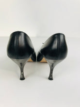 Load image into Gallery viewer, Fluxa Women's Leather Flats Shoes | EU36 UK3 | Black