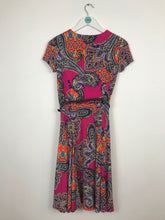 Load image into Gallery viewer, Lauren Ralph Lauren Womens Fit & Flare Knee Length Dress | XS UK6-8 | Multicolour