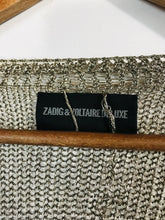 Load image into Gallery viewer, Zadig & Voltaire Women's Shimmery Cardigan | S UK8 | Yellow