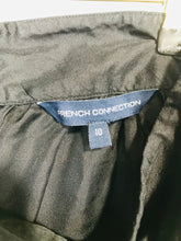 Load image into Gallery viewer, French Connection Women's Silk Ruffle Hot Pants Shorts | UK10 | Black