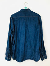 Load image into Gallery viewer, French Connection Women’s Long Sleeve Shirt | L UK14 | Dark Blue