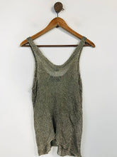 Load image into Gallery viewer, Zadig & Voltaire Women's Shimmery Tank Top | S UK8 | Yellow