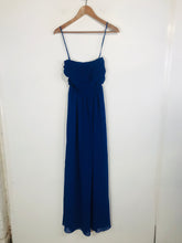 Load image into Gallery viewer, Armani Exchange Women's Strapless Evening Dress | US0 UK4 | Blue