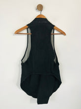 Load image into Gallery viewer, Helmut Lang Women's Denim Corset Waistcoat Jacket | S UK8 | Black