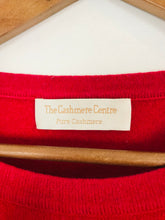 Load image into Gallery viewer, The Cashmere Centre Women’s 100% Cashmere Oversized Knit Jumper | L UK14-16 | Red