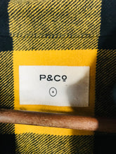 Load image into Gallery viewer, P&Co Men's Cotton Check Gingham Button-Up Shirt | S | Multicoloured