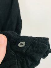 Load image into Gallery viewer, Zara Women's Wool Prairie Shift Dress | S UK8 | Black