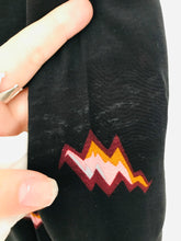 Load image into Gallery viewer, Bimba Y Lola Women’s Long Sleeve Lightning Bolt Mini Dress With Tags | M UK10-12 | Black