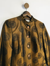 Load image into Gallery viewer, Planet Men's Silk Longline Blazer Jacket | UK8 | Brown