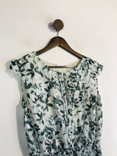 Load image into Gallery viewer, Patrizia Pepe Women's Floral Ruched A-Line Dress | EU42 UK14 | Blue