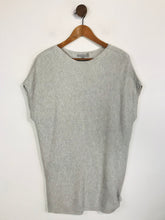 Load image into Gallery viewer, Oliver Bonas Women's Short Sleeve Jumper | UK8 | Grey