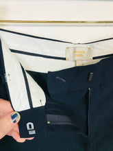 Load image into Gallery viewer, Modern Rarity Women's High Waisted Straight Leg Smart Trousers | UK10 | Blue