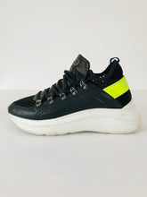 Load image into Gallery viewer, Barracuda Women's Leather Platform Trainers | UK5 | Black