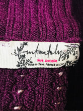 Load image into Gallery viewer, Free People Intimately Women's Ribbed Roll Neck Jumper | M UK10-12 | Purple