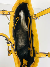 Load image into Gallery viewer, Laura Ashley Women's Snakeskin Shoulder Bag NWT | 15x10 | Yellow