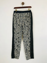 Load image into Gallery viewer, ‘S Max Mara Women's Silk Casual Trousers | UK12 | Multicoloured