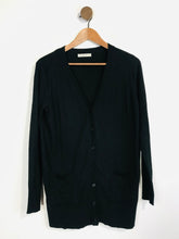 Load image into Gallery viewer, WoolOvers Women's Cotton Silk Cardigan | XS UK6-8 | Black