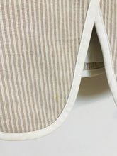 Load image into Gallery viewer, Mango Women's Fitted Pinstripe Blazer Jacket | UK10 | Brown