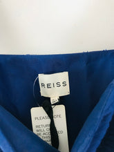 Load image into Gallery viewer, Reiss Women's Pleated A-Line Dress NWT | UK8 | Blue