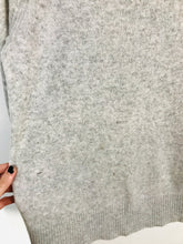 Load image into Gallery viewer, The White Company Women's Cashmere Jumper | UK12 | Grey