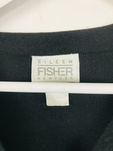 Load image into Gallery viewer, Eileen Fisher Women’s Sleeveless Cardigan | Size 2 UK14-16 | Black
