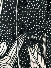 Load image into Gallery viewer, Joseph Ribkoff Women's Floral Zip-Up Shirt Jacket Blazer | UK10 | Black