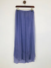 Load image into Gallery viewer, Jigsaw Women's Silk Flowy Maxi Skirt | UK10  | Purple
