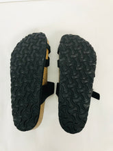 Load image into Gallery viewer, Birkenstock Women’s Leather Sandals | 38 UK5 | Black and Brown