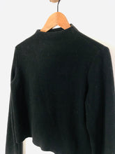 Load image into Gallery viewer, Zara Women's High Neck Ribbed Jumper | M UK10-12 | Black