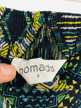 Load image into Gallery viewer, Nomads Women’s Boho Wide Leg Trousers | UK8 | Blue