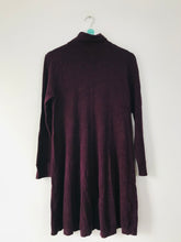 Load image into Gallery viewer, Phase Eight Women’ Turtleneck Shirt Dress | UK14 | Purple