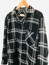 Load image into Gallery viewer, Toast Women's Check Gingham Long Button-Up Shirt | UK12 | Blue