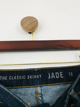 Load image into Gallery viewer, Oasis Women’s Classic Skinny Jeans Jeggings | UK12 | Blue