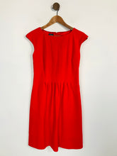 Load image into Gallery viewer, Hobbs Women's Pleated Midi Dress | UK10 | Red