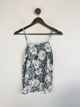 Load image into Gallery viewer, Topshop Women's Floral Tank Top | UK6 | Grey