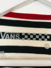 Load image into Gallery viewer, Vans Womens Stripe Tshirt | UK14 | Black and white