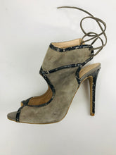 Load image into Gallery viewer, Office Women's Suede Heels | EU40 UK7 | Grey
