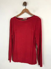 Load image into Gallery viewer, Oasis Women's Long Sleeve T-Shirt | M UK10-12 | Red