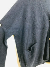 Load image into Gallery viewer, Toast Women's Cashmere Wool Cardigan | L UK14 | Blue