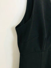 Load image into Gallery viewer, Michael Kors Women’s Fitted Pinafore Dress | US6 UK10 | Black