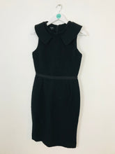 Load image into Gallery viewer, Hobbs Women’s Tweed Pinafore Midi Dress | UK10 | Black