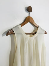 Load image into Gallery viewer, Jigsaw Women's Silk Tank Top | L UK14 | Beige