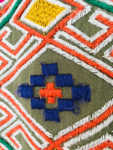 Load image into Gallery viewer, Mango Women's Boho,Embroidered Pom-Pom Mini Skirt | UK10 | Multicolour