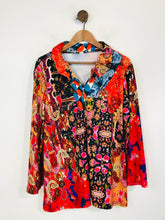 Load image into Gallery viewer, Joseph Ribkoff Women's Boho Zip Blouse | UK18 | Multicoloured