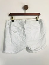 Load image into Gallery viewer, A Pea In The Pod Women's Maternity Hot Pants Shorts | L UK14 | White