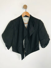Load image into Gallery viewer, Damsel in a Dress Women's Crop Blazer Jacket | UK10 | Black