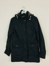 Load image into Gallery viewer, Didriksons 1913 Women’s Hooded Raincoat | 38 UK10 | Black